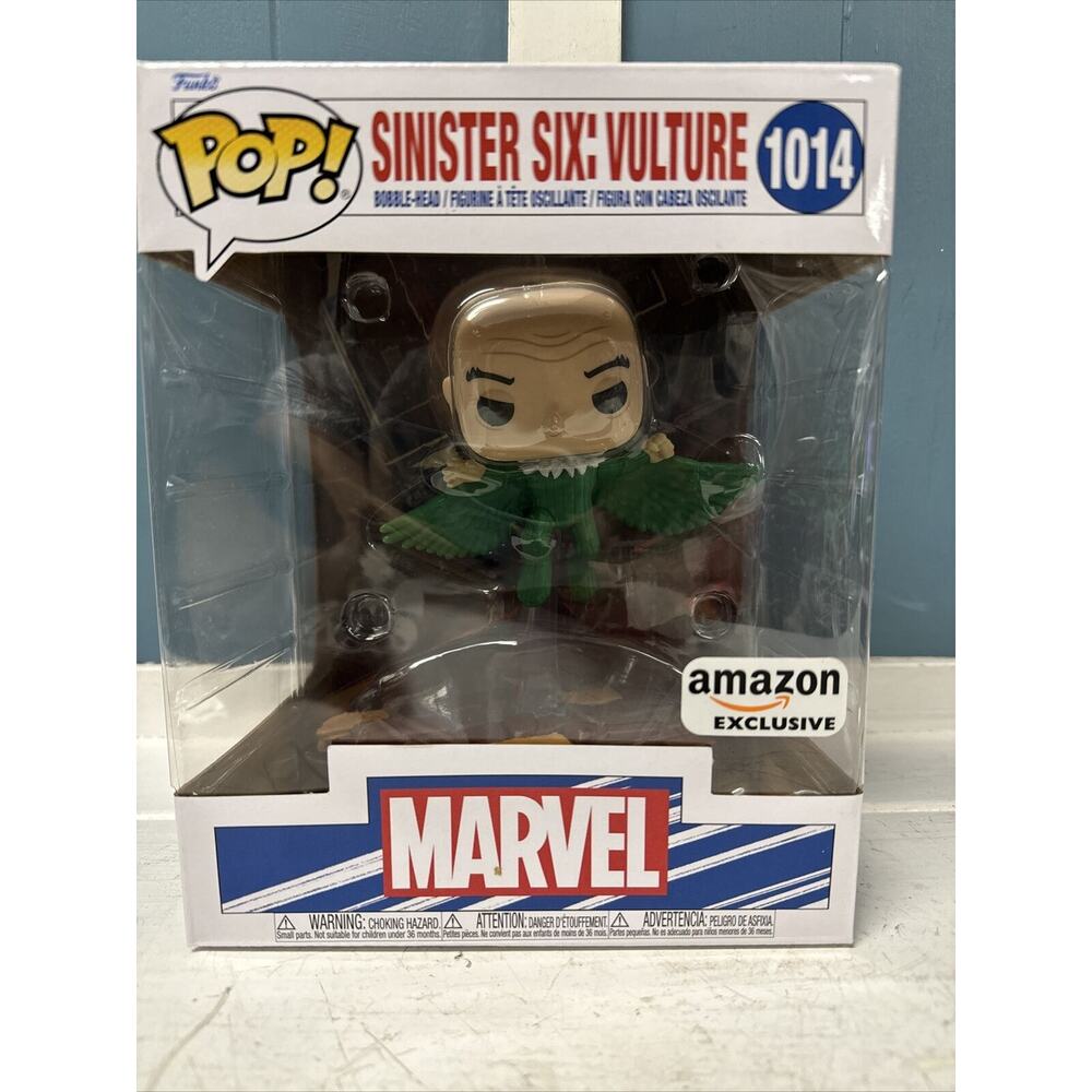 New FUNKO POP Sinister Six VULTURE Amazon Exclusive Vinyl Figure 1014 Marvel NIB
